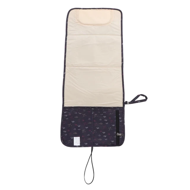 (Black Spots)Portable Changing Pad Comfortable Nylon Portable Changing Pad