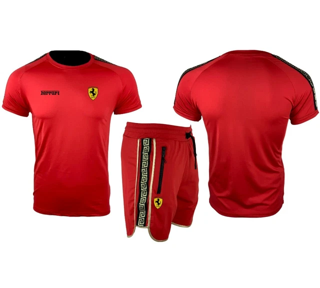 Survetement ferrari rouge clearance
