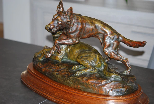 bronze René André VARNIER (actif dans la première moitié du (XIX-XX)) siècle