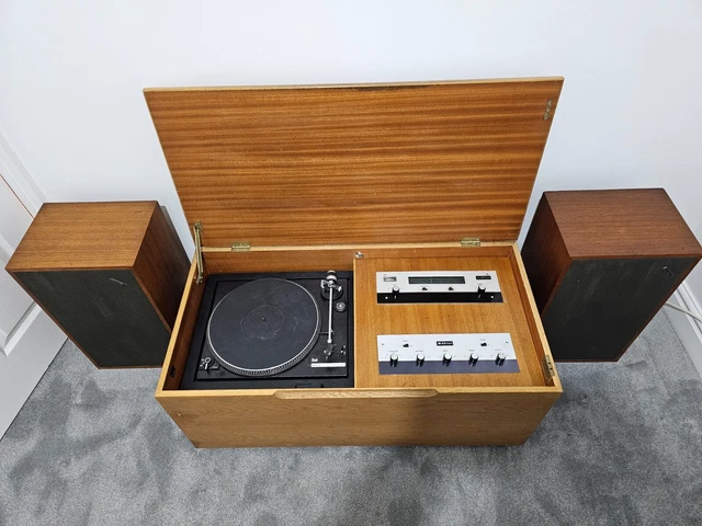 VERY RARE 60S one off Bryan HiFi radiogram, Richard Allan Speakers ...