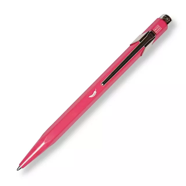 Caran d'Ache Kugelschreiber / Ballpoint 849 Pink CHILI mit schwarzer Mine, NEU