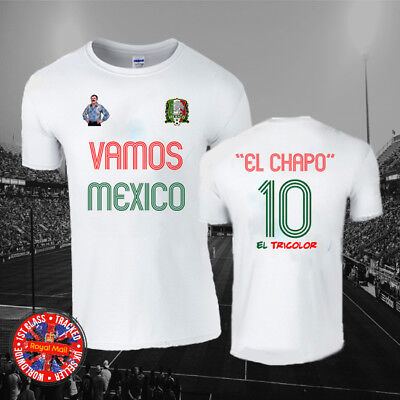EL Chapo VAMOS MESSICO T-Shirt, calcio, calcio, coppa del mondo, NOYZ, regalo, unisex