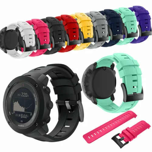 Band Strap for Suunto Ambit 1/2/3 Replacement Watch Wristband Silicone Bracelet