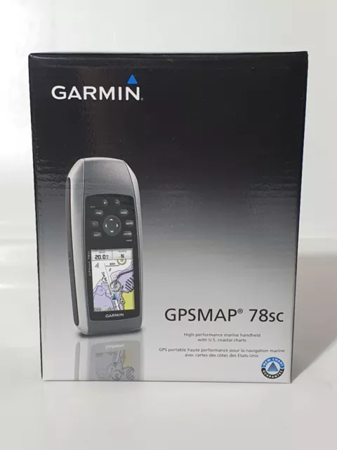 Garmin GPSMAP 78sc GPS Handheld  Marine Navigator 010-00864-02 / 753759100926 UR