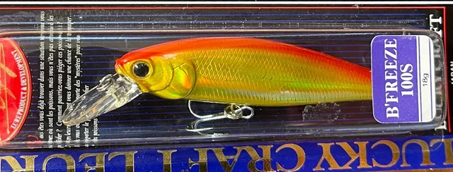 2 Lucky Craft B'Freeze Air Slash 80DD Suspend Jerkbait Lures