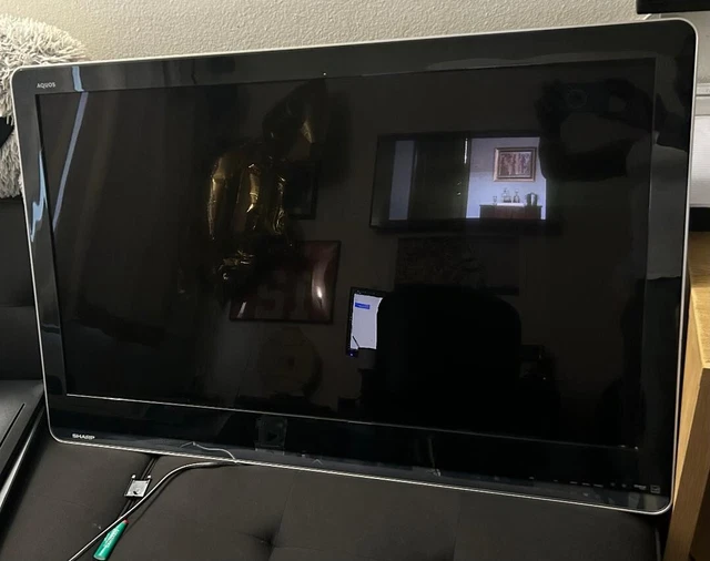 Sharp Aquos 46” Liquid Crystal TV LC-46LE810UN w/o stand with remote control