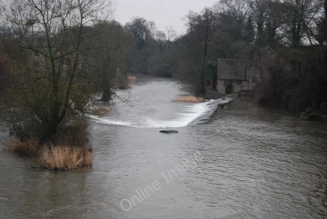 Photo 6x4 Horseshoe Weir, River Teme Ludlow The Weir is Grade II listed.  c2010