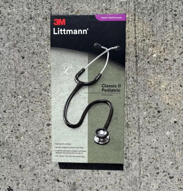 3M Littmann Classic II Pediatric Stethoscope Rainbow Caribbean 28 Inch