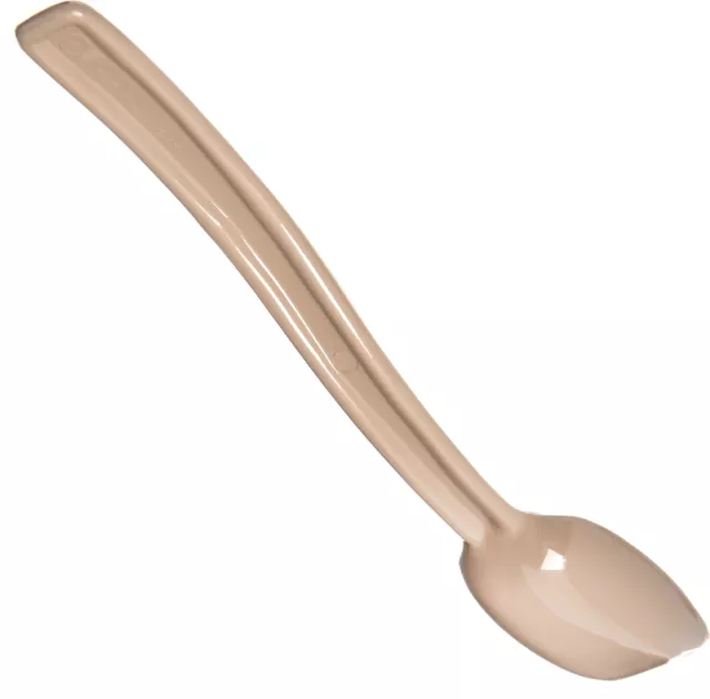 Carlisle FoodService Products Plastic Solid Spoon, 9 Inches, Beige 2