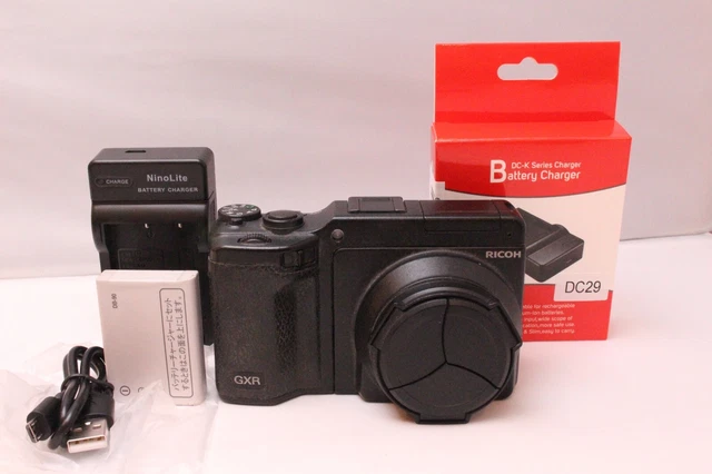 EXC++ Ricoh GXR 10MP /w LENS 4.9-52.5mm F3.5-5.6 Digital Camera From JAPAN