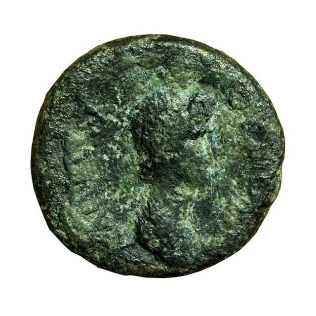 Roman Provincial Coin Pergamon Mysia AE17mm Senate / Roma 01070