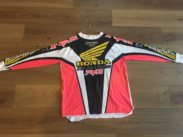 HONDA FOX RED Rider Jeremy Mcgrath Replica Jersey Xl Maillot