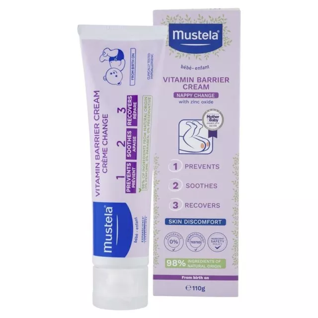 Mustela Vitamin Barrier Cream 100ml