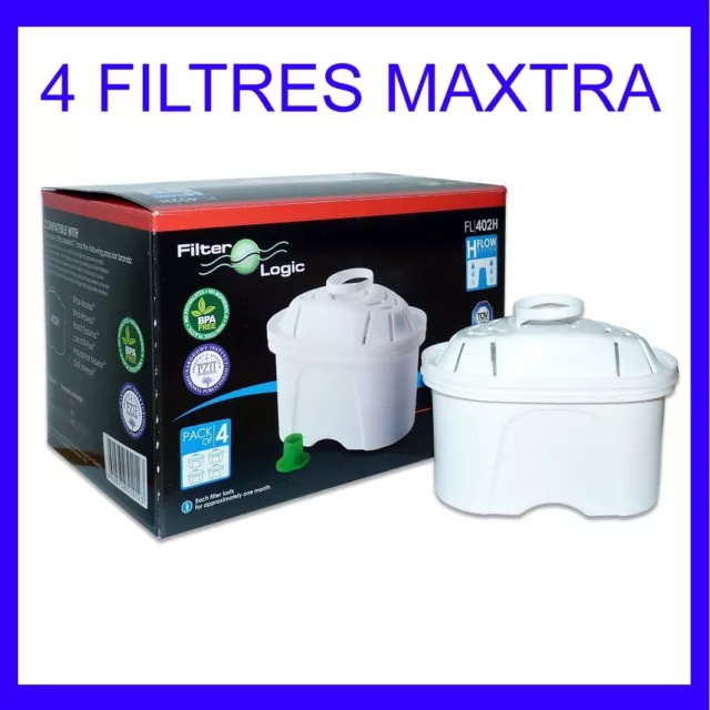 Pack De 4 Cartouches Generiques Brita Maxtra Filter Logic