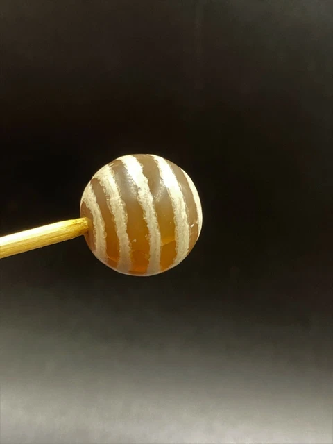 Old Antique Pyu Dynasty South East Burmese Indo Himalayan Etched Agate Beads