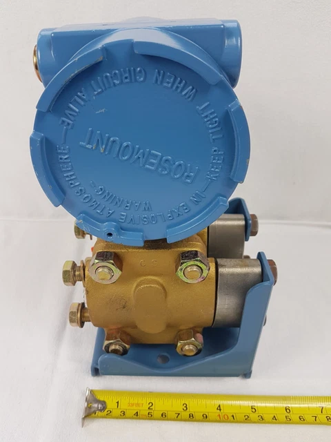 Rosemount 1151DP5E12B1 Pressure Transmitter 45VDC 0-60 KPA 13.8 MPa - Unused