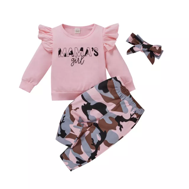 Camicia floreale neonata bambina vestiti top pantaloni abiti per bambini set tuta