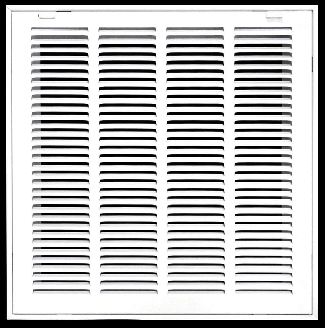 16″ X 16″ Return Air Filter Grille Filter Included - Removable Face/Door - HVAC