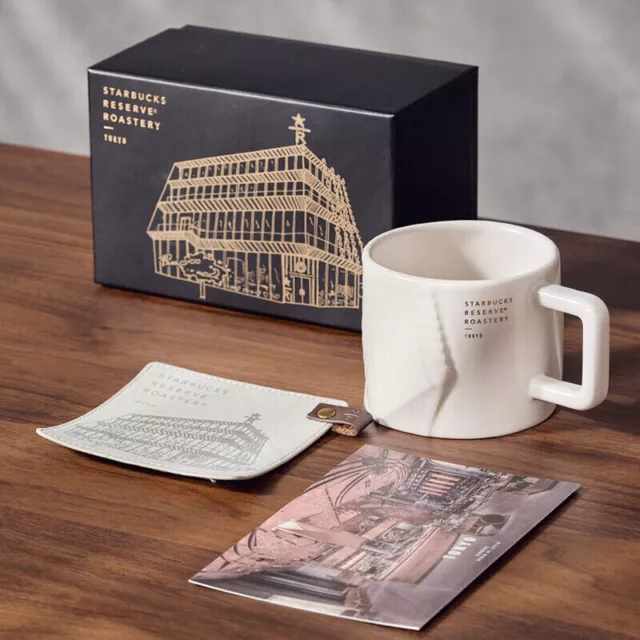 2022 China Starbucks Reserve Global Roastery 8oz Cup Coaster Group Gift Box X003
