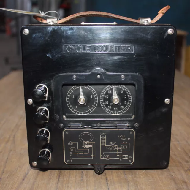 YEW YOKOGAWA ELECTRIC Works Cycle Counter Type CY No. 996 J7 EUR 267,11