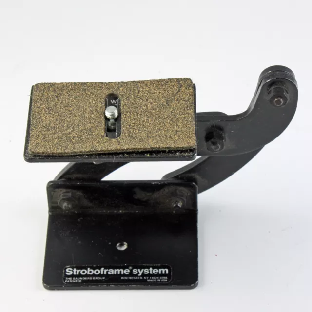 Stroboframe Horizontal Vertical Camera Platform for 35mm + Medium Format Cameras Stroboframe Horizontal Vertical Camera Platform for 35mm + Medium Format Cameras
