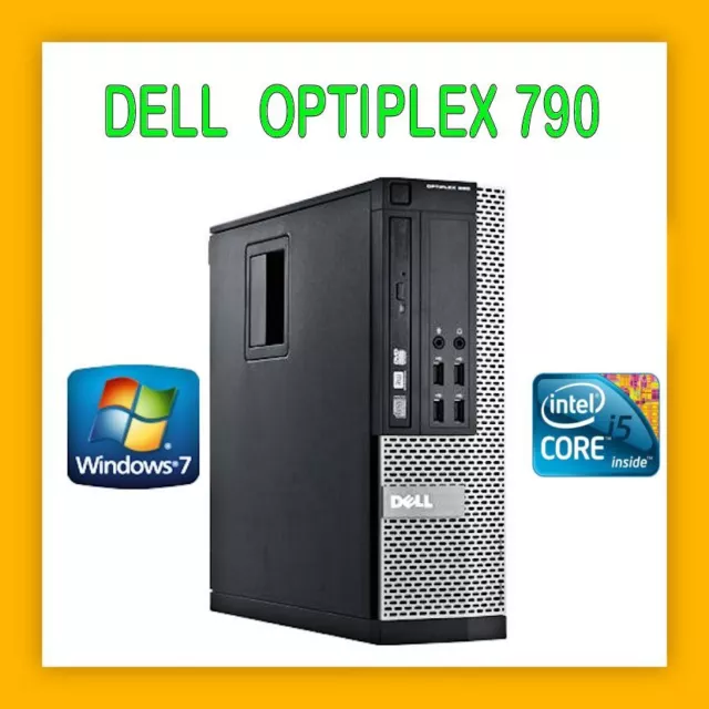 DELL OPTIPLEX 790 INTEL CORE i5 3.1GHZ 4GB 240GB SSD DVDRW WINDOWS 7 PRO OFFICE