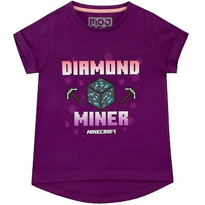 Minecraft T-Shirt | Kids Minecraft Top | Girls Minecraft Tee | Minecraft Tshirt