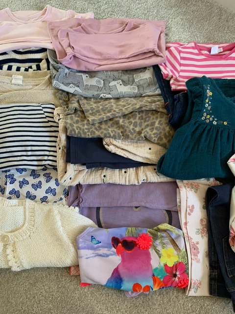 Bundle / Job Lot Baby Toddler Girl's Clothes 18-24 Months X 23 Items