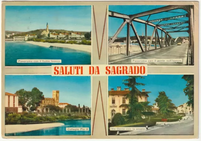 Sagrado - Gorizia - Saluti Da - Vedutine - Viagg. 1968 -11945-