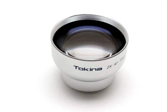 Téléconvertisseur 2x Pour Objectif 58mm - Grossissement 2 Fois, Filetage Avant 62mm Pour Filtres - HD Pour Paysages Lointains - 13
