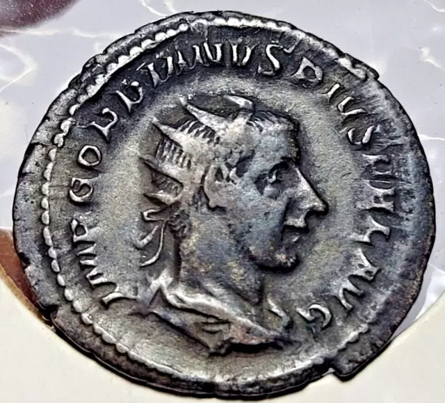Roman Empire 27 BC 395 AD Antoninianus Gordian III FELICIT TEMP; Felicitas