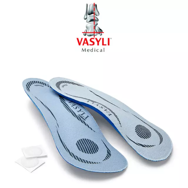 Vasyli Extended Slimfit Orthotics | For Narrow or Hard-to-Fit Shoes | FREE POST