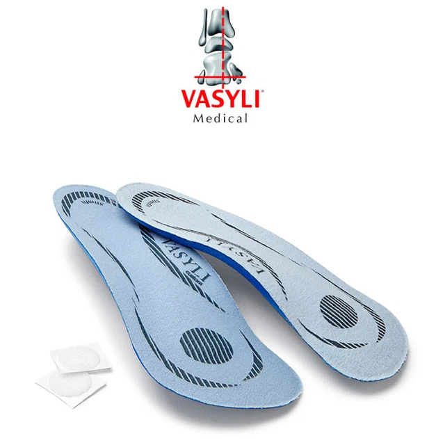 Vasyli Extended Slimfit Orthotics | For Narrow or Hard-to-Fit Shoes | FREE POST