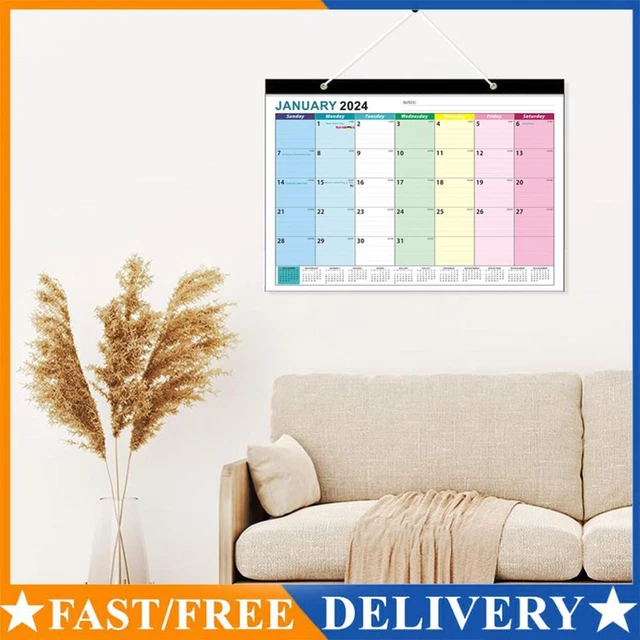 20242025 DESK CALENDAR Desk Pad Ruled Block Portable for Planning Or