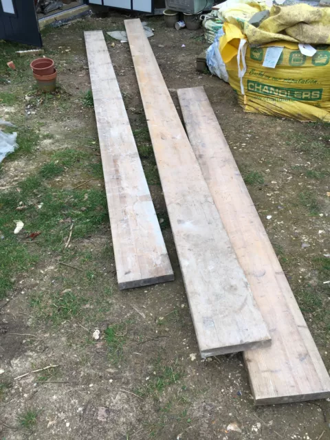 3x Glulam Beams - 256 x 45 mm Section - 3.0, 4.8 and 6.0 m long