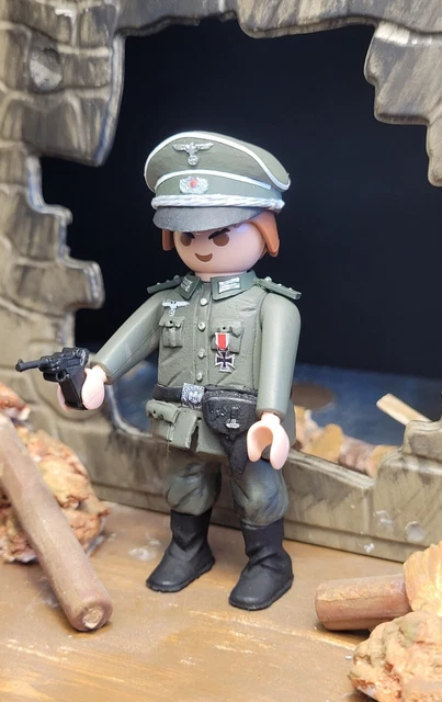 PLAYMOBIL DOUANE SOLDAT Allemand Soldat Mg 42 Ww2 EUR 17,95 - FR