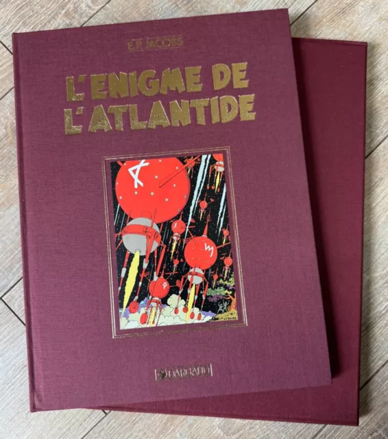 TL Blake et Mortimer JACOBS ATLANTIDE ED DARGAUD TTBE SOUS COFFRET RARE