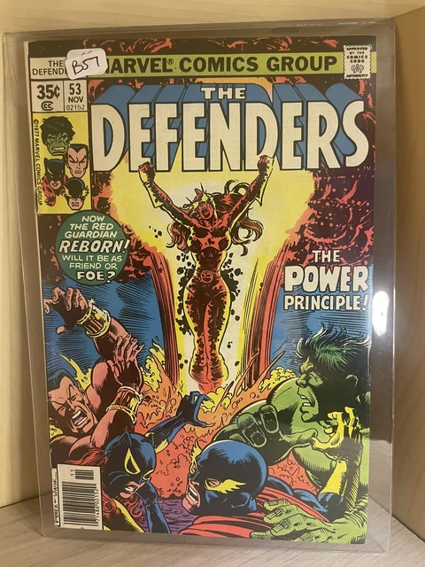The Defenders 53 Cameo App Lunatik George Pérez Cover Marvel 1977 B 56