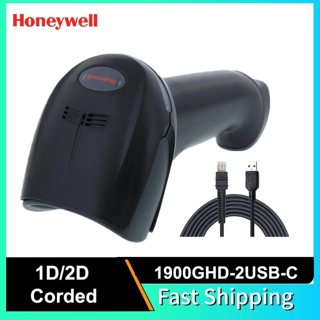 Pistola Scanner Honeywell 1900GHD-2USB, Nuova, Spedizione Rapida (DHL O EMS)