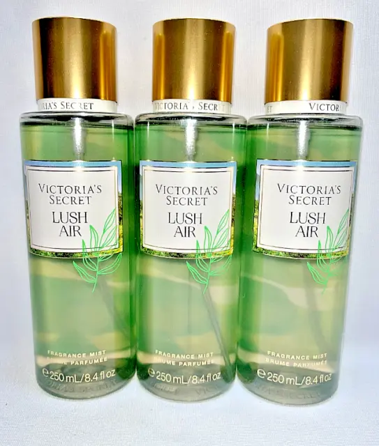 3 Lush Air Victoria's Secret Fragrance Mist 8,4 oz