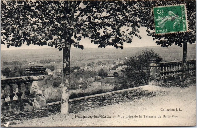 58 POUGUES LES EAUX  -carte postale ancienne [JR03924]