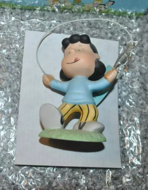 Westland Giftware PEANUTS LUCY Jump Rope FIGURINE #8217 NIB