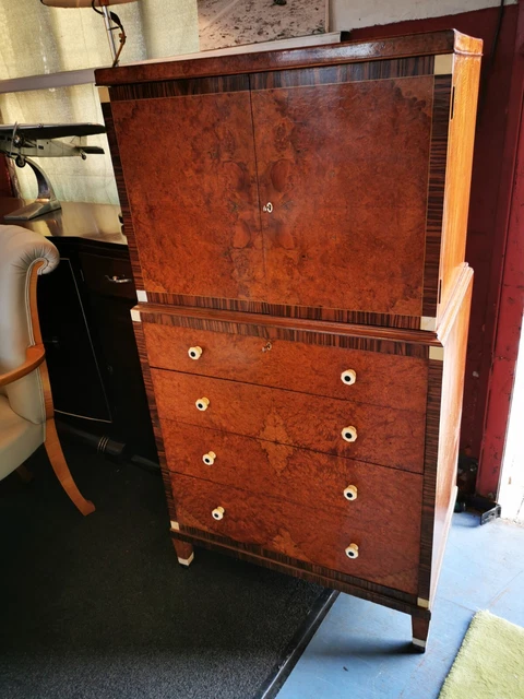Superb quality  Art Deco Cabinet  on Chest c1930.  Bath cabinet makers, Gaylade