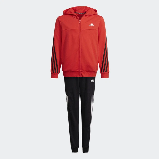 Adidas Tuta B Cotton 3 Stripes, Junior -  (Vivid Red/Black)