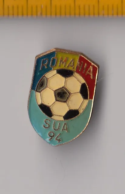 1994 Romania Football Federation Association brooch pin badge logo