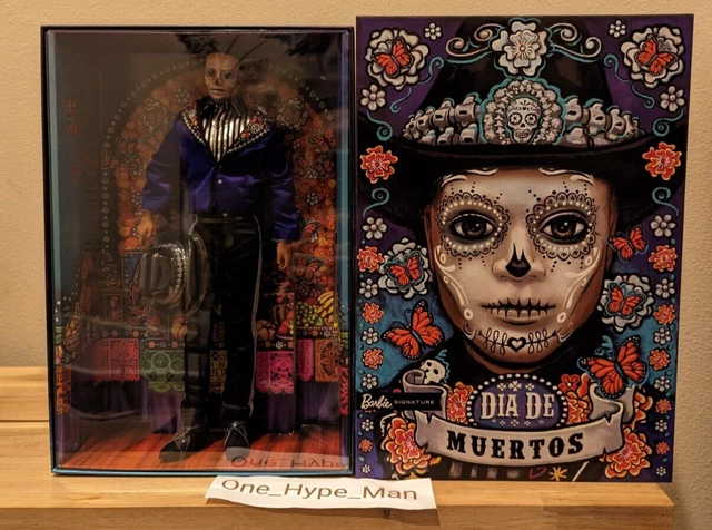 KEN DIA DE Los Muertos 2023 Barbie Doll Day of the Dead Mattel NEW EUR ...