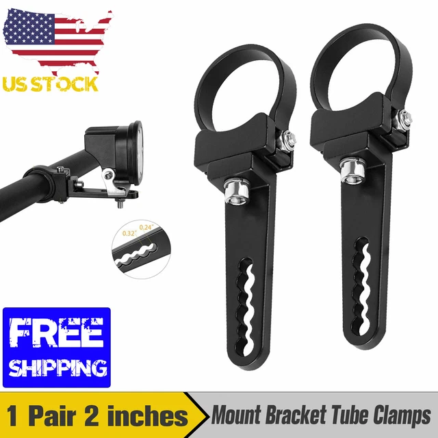 4/o - Finance Auxbea Light Bar Ounting Bracket Kit 1.25 Inch Bull Bar Roll Cage Claps Ount - Foto 7