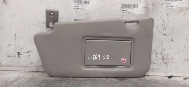 WUPEDI 1 pezzo di ricambio for parasole grigio con blocco UV 852013K010QD, for Hyundai, for Sonata 2006-2008 parasole con specchio Parasole per auto(Grey Right