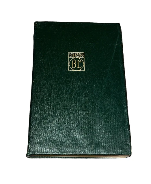 POEMS BY WALT Whitman, Intro By Carl Sandburg, 1921 Modern Library Flex ...