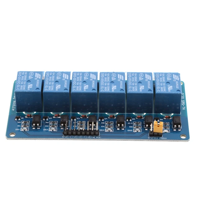 Module Relais 16 Canaux 5V – Carte De Commande Avec Optocoupleur, Pour Arduino, Domotique